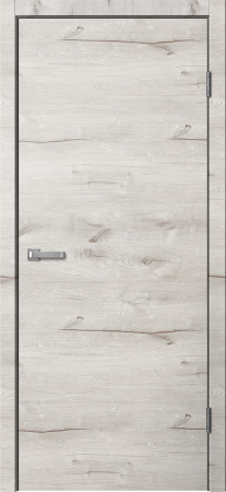 Межкомнатная дверь FlyDoors LF 01 ДГ  Дуб арктик   700х2000