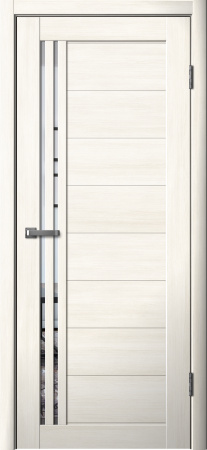 Межкомнатная дверь FlyDoors 270 ДО  Ясень снежный/ Зеркало  800х2000
