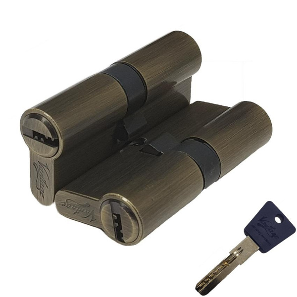 Цилиндровый механизм Vantage Р70-5 (35х35)  AB Бронза