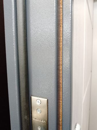 Входная дверь с терморазрывом Страж 3К Тепло RAL 7024