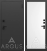 Входная дверь с терморазрывом Argus Тепло Муар графит 7021 Ивен Эмалит арктик 970х2050 Левое