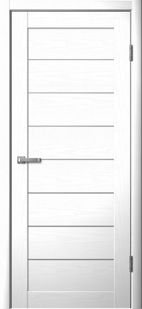 Межкомнатная дверь FlyDoors 242 ДО  Ясень белый/ Мателюкс  600х2000