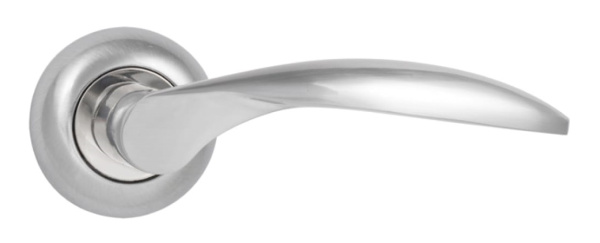 Дверная ручка ESCUR EURO/FIN E-13-01 SC Хром матовый
