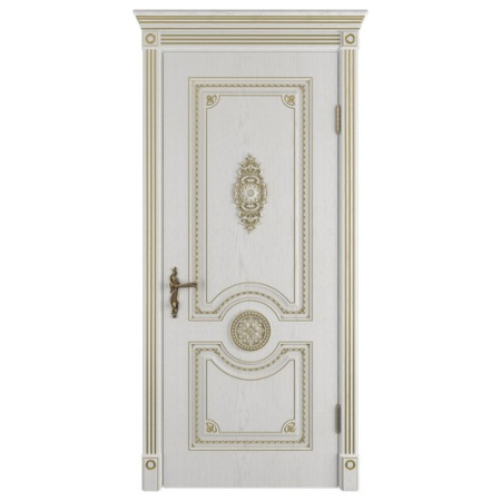 Межкомнатная дверь VFD Greta ДГ Bianco Classic PG 600х2000