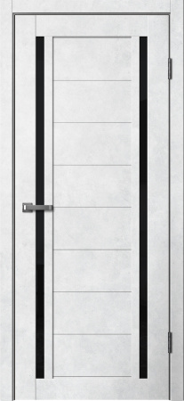 Межкомнатная дверь FlyDoors 203 ДО  Бетон светлый/ Мателюкс  900х2000