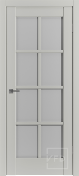 Межкомнатная дверь VFD ER1 ДО Emalex Taupe/ White Cloud 900х2000