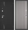 Входная дверь Мастино Trust Eco Букле антрацит/ Бетон серый 9E-161 860х2050 Левое