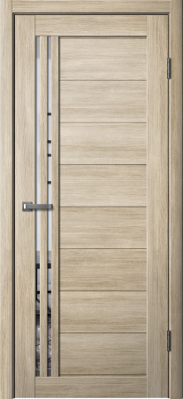 Межкомнатная дверь FlyDoors 270 ДО Ясень латте/ Зеркало 900х2000