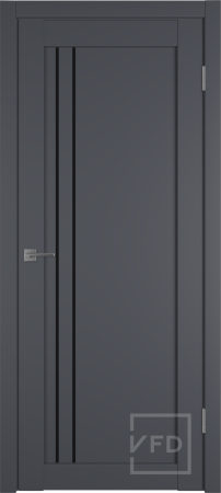Межкомнатная дверь VFD E33 ДО Emalex Onyx/ Black Gloss 700х2000