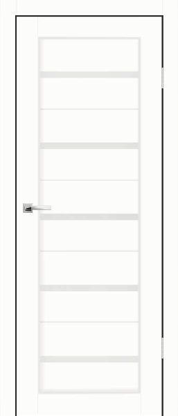 Межкомнатная дверь Synergy Бьянка ДО Белый матовый/ Сатин 900х2000
