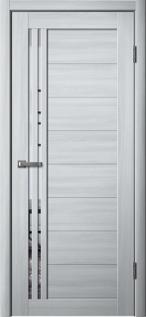 Межкомнатная дверь FlyDoors 270 ДО  Ясень пепельный/ Зеркало  900х2000