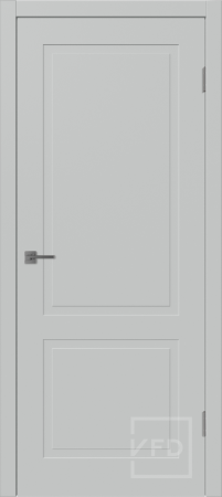 Межкомнатная дверь VFD Flat 2 Pro ДГ Silver 800х2000 (Врезка под замок)