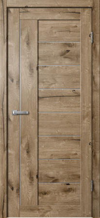 Межкомнатная дверь FlyDoors 201 ДО Дуб пацифик/ Белый лакобель 900х2000