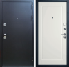 Входная дверь VFD Expert Pro 3K Glanta Букле черный/ Emalex Midwhite 860х2050 Правое