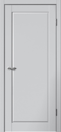 Межкомнатная дверь FlyDoors 287 Эмалит Серебристый 700х2000