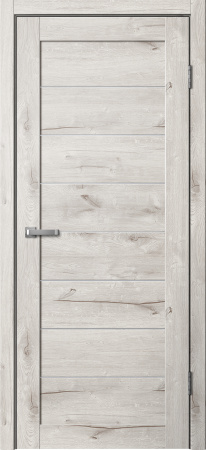 Межкомнатная дверь FlyDoors 242 ДО  Дуб арктик/ Мателюкс  800х2000