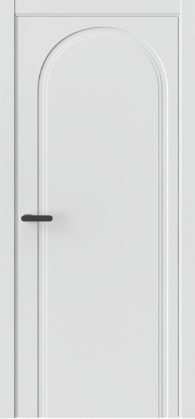 Межкомнатная дверь WestStyle Venezia 2 ДГ Белая вуаль 600х2000