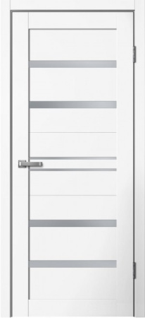 Межкомнатная дверь FlyDoors B1 ДО  Ясень белый/ Мателюкс  800х2000