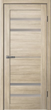 Межкомнатная дверь FlyDoors B3 ДО  Ясень латте/ Мателюкс бронза  800х2000