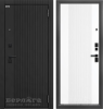 Входная дверь Берлога Тринити Элемент 2П Фрейда черный кварц/ Эмалит арктик 870х2060 Правое