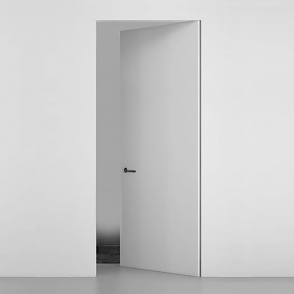 Скрытая дверь INVISIBLE внутреннее открывание грунтованная кромка 600х2000