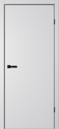 Межкомнатная дверь FlyDoors FN 31 ДГ Эмалит  Серебристый   700х2000 (Защелка магнит. WC)