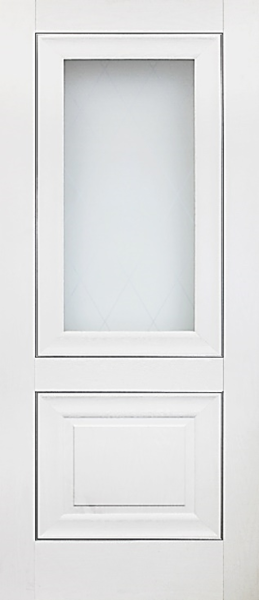 Межкомнатная дверь Optimum Модель 61 ДО Ясень белоснежный 900х2000