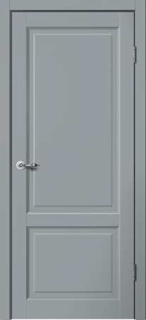 Межкомнатная дверь FlyDoors C2 ДГ Эмалит  Серый   600х2000