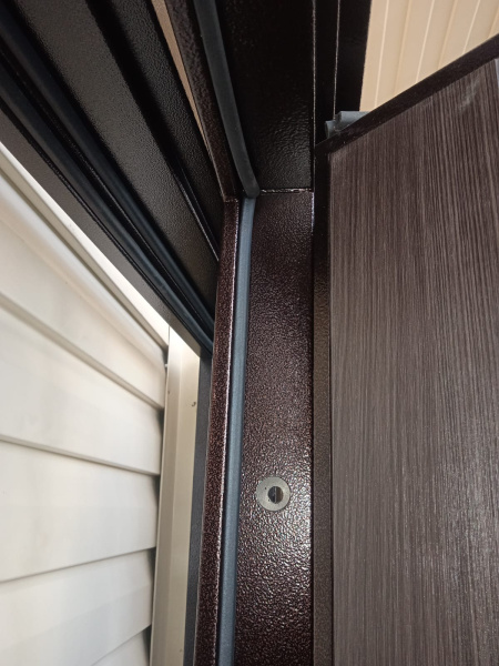 Входная дверь Страж 3К Броня Классика Антик медь/ Венге 960х2050 Левое