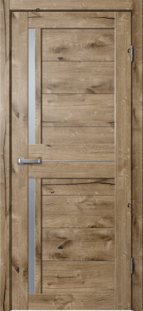 Межкомнатная дверь FlyDoors 202 ДО Дуб пацифик/ Белый лакобель 600х2000