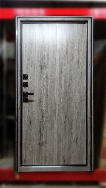 Входная дверь с терморазрывом Argus Тепло Букле черный Ивен