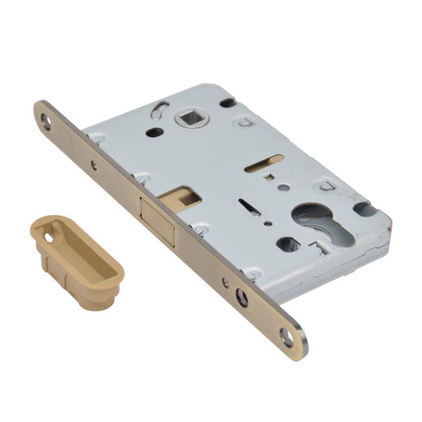 Замок под цилиндр магнитный Archie LM 5212CL  AB Бронза античная