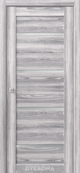Межкомнатная дверь DVERONA Йота Ривьера грей/ Сатин 600х2000