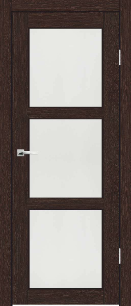 Межкомнатная дверь Synergy Гарде ДО Темный орех/ Сатин 600х2000