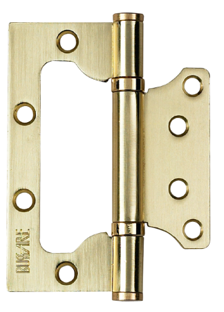 Петля универсальная накладная Bussare B020-U 100X75X2.5-2BB  SG Золото матовое