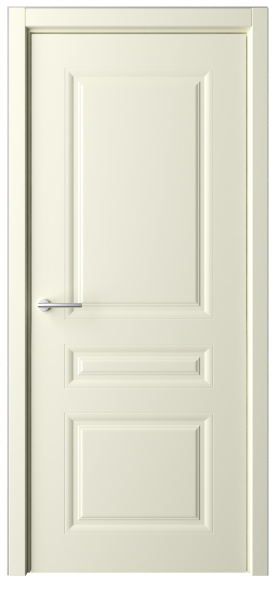 Межкомнатная дверь Albero Стиль-2 ДГ Слоновая кость 600х2000 (Врезка под замок)