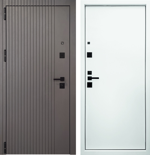 Входная дверь VFD Concept Trend Niuta Morion Ash/ Emalex Ice 850х2030 правое