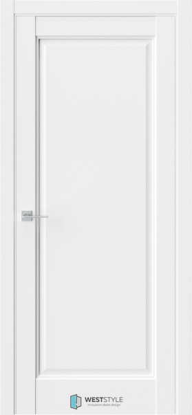 Межкомнатная дверь WestStyle SE 1 ДГ Emlayer белый 600х2000