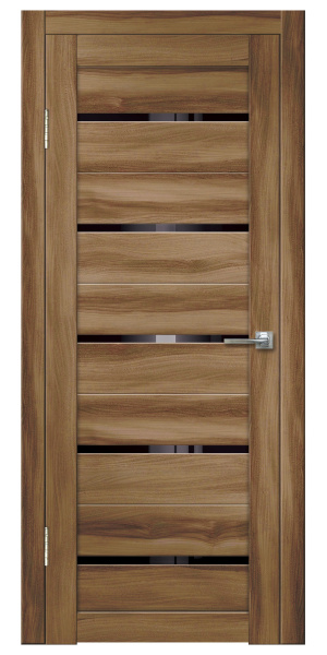 Межкомнатная дверь Дверная линия Грация 1 ДО Барон темный/ Сатин 600х2000