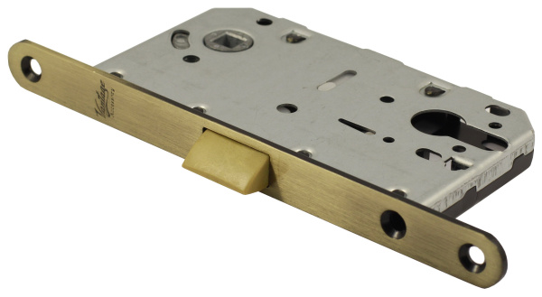 Замок под цилиндр пластиковый Vantage P85  AB Бронза