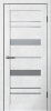 Межкомнатная дверь FlyDoors 283 ДО Бетон светлый/ Мателюкс бронза 900х2000